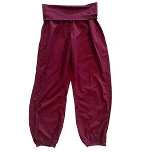 Lululemon fold over waist cropped pants